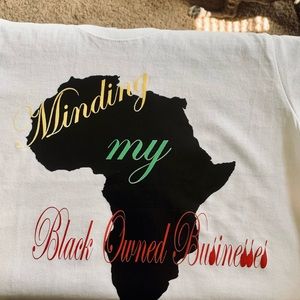 Custom Shirt Black Owned Business Tshirt